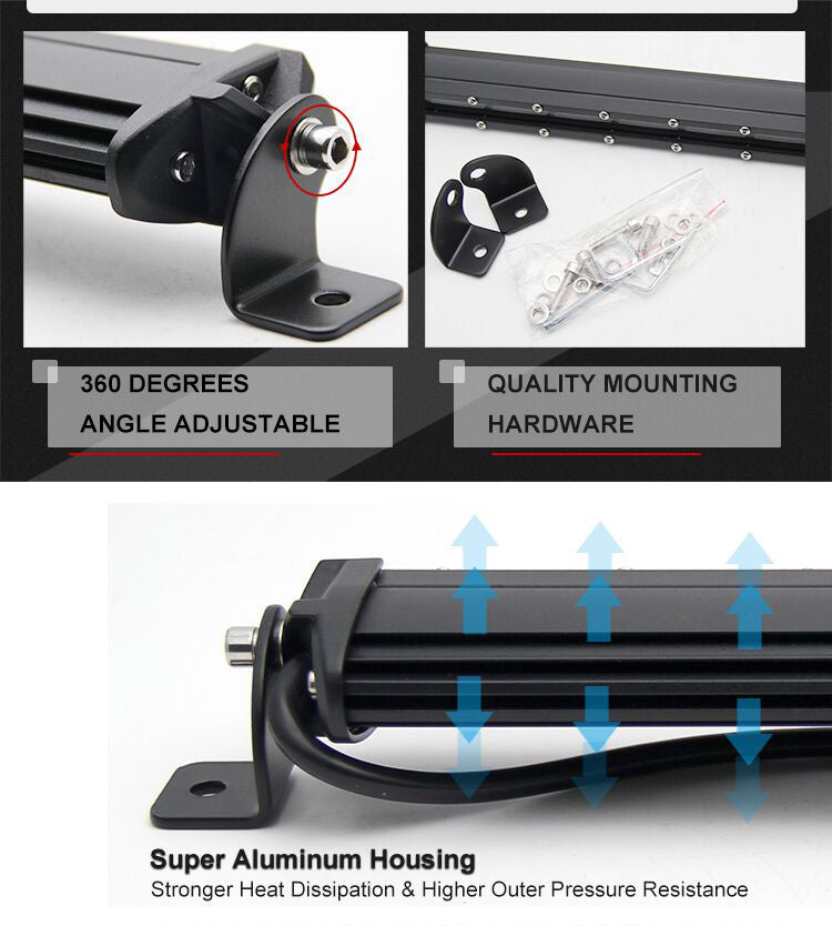 Apex Pro Ljusramp 650mm SLIM