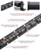 Apex Pro Ljusramp 650mm SLIM