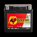 BANNER MC BATTERI AGM YTX5L-BS 12V 4AH