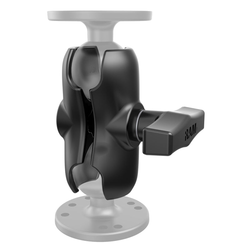 Ram Mounts Kort Arm för C Kulfäste - RAM-201U-B